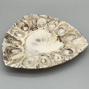 Vintage Nerikomi Technique Egg Serving Tray Plate Ceramic 1980s Handmade